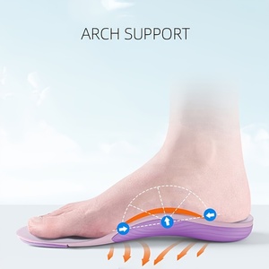 1 Pair EVA <b>Arch</b> Support Sports <b>Insoles</b> Lightweight Breathable Comfortable for Men Women Basketball Running - Product Image 6