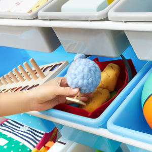 <span class=keywords><strong>SONGMICS</strong></span> Armoire de <span class=keywords><strong>rangement</strong></span> intérieure personnalisée pour enfants Style girafe Étagère de <span class=keywords><strong>rangement</strong></span> pour jouets pour bébé avec 16 boîtes de <span class=keywords><strong>rangement</strong></span> en plastique - Product Image 5