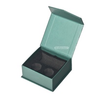 Emballage magnétique à rabat fait main, design du fabricant, emballage rigide biodégradable pour soins de la peau de qualité supérieure, boîte cadeau