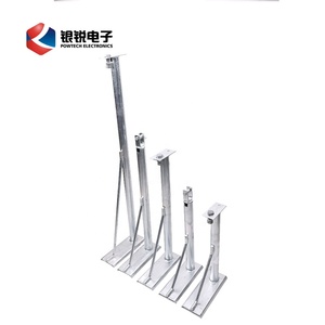 Bras d'extension personnalisé pour support de <span class=keywords><strong>poteau</strong></span> en acier galvanisé avec <span class=keywords><strong>fixation</strong></span> par câble pour support et <span class=keywords><strong>fixation</strong></span> de poteaux - Product Image 2