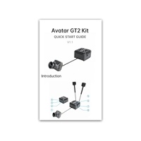 Caddx Walksnail Avatar GT2 Kit Digital HD VTX 1080p 1/1.8 Inch Starvis II Kamera 2-6S MMCX untuk Drone FPV Sinematik