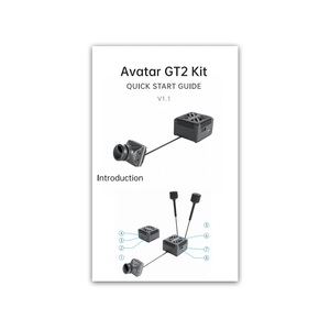 Kit Caddx Walksnail <span class=keywords><strong>Avatar</strong></span> GT2, VTX numérique HD 1080p, caméra Sony Starvis II 1/1.8 pouces, 2-6S MMCX pour drone FPV cinématique - Product Image 2