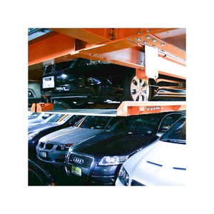Kolom Auto Verticale Lift 4 Kolom Dubbele Auto Parking Liftapparatuur - Product Image 1