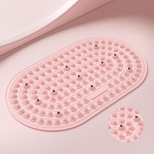 2026 Solid Soft Gel Liquid Acupressure Foot Massage Adult Meridian-clearing Yoga <b>Mat</b> TPE Extra <b>Large</b> Thickened Jogging Pressure - Product Image 2