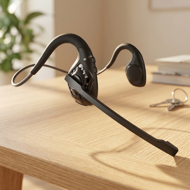 Open Air Neckband Air Conduction Earphone Bluetooth 5.2 Wireless Ear Free Headset with Microphone for Sports