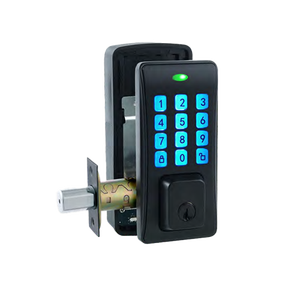 盗難防止スマート電子デッドボルトロック亜鉛合金キーレスタッチエントリーメモリカード付きスチールドア用 - Product Image 3