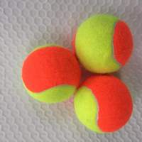 Balle de beach tennis professionnelle de qualité supérieure, 50% compression, acrylique, feutre aiguilleté, orange, approuvée ITF, étape 2, logo personnalisé