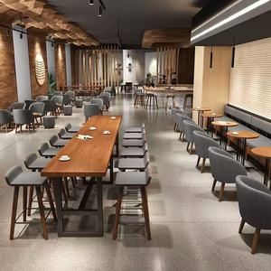 Modern PU Leather <b>Armchair</b> with Wooden Legs Solid Back Design Midcentury Style Comfortable <b>Dining</b> Room Set - Product Image 4
