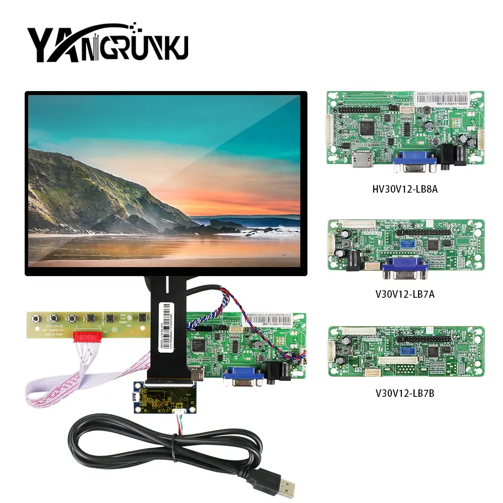 10,1 Zoll 1280 × 800 TFT-LCD-Panel 400 NIT Full HD LVDS 40-Pins Schnittstelle für Automobil-Display NV101WXM-N01