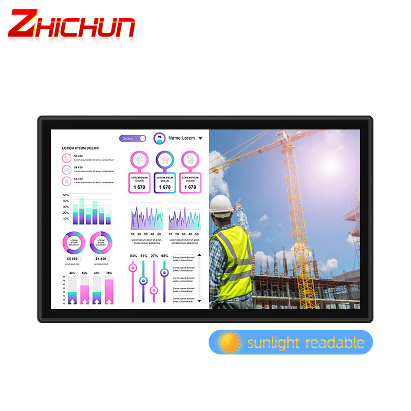 1000 Nits Outdoor Touch Monitor Sunlight