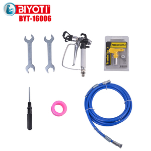 BIYOTI pulvérisateur électrique sans air à haute pression de qualité <span class=keywords><strong>professionnelle</strong></span> machine de pulvérisation de <span class=keywords><strong>peinture</strong></span> murale à mastic mural automatique - Product Image 3