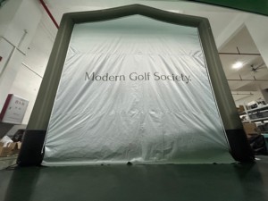 Golf House encloser Golf <span class=keywords><strong>Simulator</strong></span> thực hành Spike nghiêng mái <span class=keywords><strong>Simulator</strong></span> với Inflatable lều cho quảng cáo cho màn hình đúc - Product Image 2