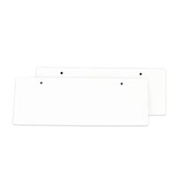 Bienvenue pour personnaliser n'importe quelle forme Sublimation Mdf Board Blanks MDF Rectangle Door Plaque Hanger Home Wall Door Decor 11x4 Inch