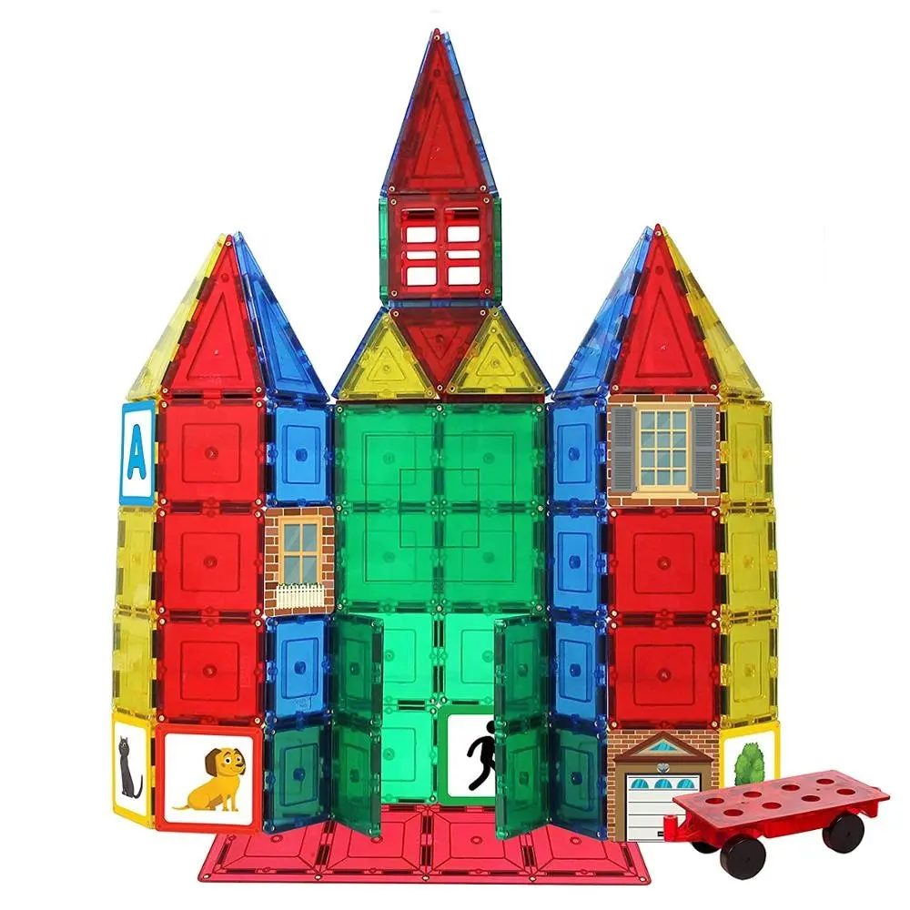 Magnet Building Blocks 3D Building Blocks Magnet Building Tiles Magneticブロック