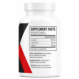 Capsules de BCAA à marque privée, pré-entraînement, protéines de qualité alimentaire, mélange EAA, électrolytes, créatine monohydrate, naturelles, faibles en glucides, 10-19g - Product Image 6