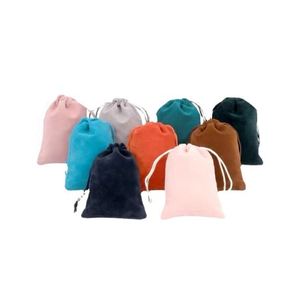 Bolsa de Terciopelo con Cordón Personalizada, Ecológica y Reciclable, de Alta Calidad, para Maquillaje, Perfume, Pelucas, Multicolor, Reutilizable, con Logotipo Personalizado - Product Image 2