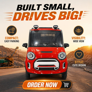 Carro Eléctrico de Cuatro Ruedas para Adultos, Carro de Carga Eléctrico Pequeño, <span class=keywords><strong>Mini</strong></span> Vehículo Eléctrico 2024 - Product Image 3
