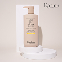 Acondicionador Capilar de Colágeno para Reparación de Cabello Dañado y Encrespado, Tratamiento Suavizante, Marca Privada, Acondicionador Profundo