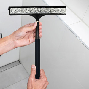 <span class=keywords><strong>Panno</strong></span> in Microfibra Personalizzabile per Pulizia Finestre con Materiale in Gomma, Tergicristallo e Raschietto in Plastica - Product Image 4