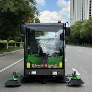 Balayeuse électrique à haute efficacité pour les appels d'offres municipales, <span class=keywords><strong>nettoyage</strong></span> des routes, grand réservoir, lavage à haute pression - Product Image 5