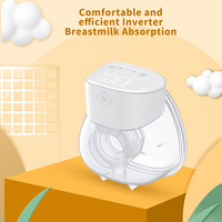 AOJ HEALTH Tire-lait électrique portable mains libres à double jointement avec 3 modes et 9 niveaux