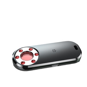 เครื่องตรวจจับอินฟราเรดป้องกันกล้อง AK400 สัญญาณเตือนเสียงแบบพกพาพลาสติกสีดำ 91x37x13 มม. แบตเตอรี่ขับเคลื่อนความถี่การตรวจจับ 1-8500 - Product Image 2