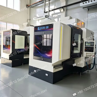 Máquina CNC de 5 Ejes GJ320, Centro de Mecanizado de 5 Ejes para el Procesamiento de Piezas Aeroespaciales de Alta Precisión