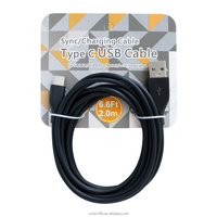 Câble USB 3.3ft-Marque USB C Chargeur Câble Type C Câble de Charge Rapide Cordon Compatible avec iPhone 15/Pro Max/iPad/AirPods