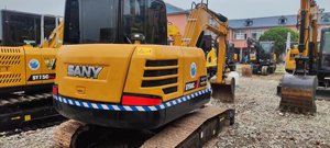 Mini-excavatrice SANY 60 de 1,2 tonne avec godet de creusement d'une capacité de 0,12 m³, équipement de construction d'occasion - Product Image 2