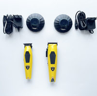 Tondeuse à cheveux professionnelle sans fil, moteur brushless 8200 tr/min, faible vibration, outils de barbier, lames DLC