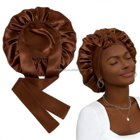 Bandeau en satin de soie élastique pour femmes pour le yoga, le spa, le maquillage et les soins capillaires - Option de logo personnalisé 36x36cm