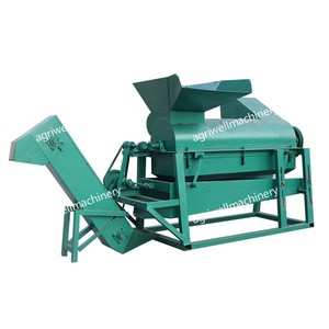 Chuyên nghiệp hiệu quả cao nhỏ hạt hướng dương vỏ loại bỏ hulling Máy bóc vỏ hạt hướng dương thresher máy - Product Image 2