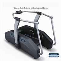 Machine de surf cardio électrique commerciale motorisée pour entraînement de base en club de fitness, marque MZMM, modèle MZMM-X800 en acier