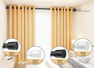 Barra telescópica para cortinas YIJIALE de 32 mm de diámetro, sin perforación, para dormitorio, sala de estar, balcón, <span class=keywords><strong>terraza</strong></span> - Product Image 3