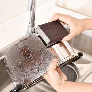 Esponja Abrasiva de Nanodiamantes, Rectangular, para Lavar Platos, Almohadilla de Limpieza para Cocina, Super Resistente al Desgaste, Limpiador Mágico de Ollas - Product Image 1