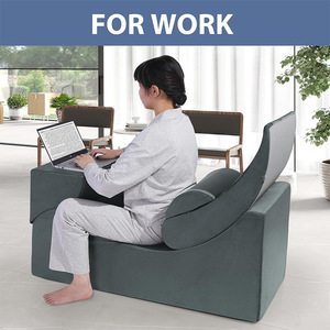 Customized Modern Light Luxury Beanbag Sofa Removable Washable Cover Sponge Filling <b>Recliner</b> For Home Balcony Leisure - Product Image 3