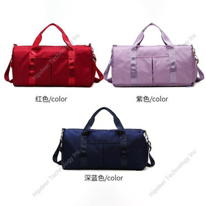 Sac de voyage de nuit résistant à l'eau sac de sport de week-end avec compartiment à chaussures et poche de séparation sèche et humide pour femmes - Product Image 5