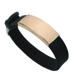 Personnalisable En Acier Inoxydable Nom <span class=keywords><strong>Numéro</strong></span> <span class=keywords><strong>De</strong></span> <span class=keywords><strong>Téléphone</strong></span> Gravé Personnalisé <span class=keywords><strong>Bracelet</strong></span> En Silicone Souple Réglable Gouvernail ID Mode <span class=keywords><strong>Bracelet</strong></span> - Product Image 6
