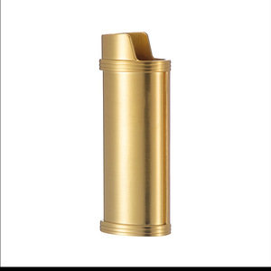 Estuche de Aleación de Zinc para Encendedor <span class=keywords><strong>Bic</strong></span> J6, Funda Protectora Metálica, Logotipo Personalizado Grabado con Láser, Regalo Empresarial - Product Image 3