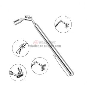 Outil de ramassage magnétique rétractable 1,5 lb, 5 sections, pliable, en forme de stylo, aimant puissant, pour réparation automobile, outil à main - Product Image 1