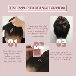 Cera para el Cabello de Marca Privada Personalizada OEM, Cera para Peinar con Flor de Cerezo y Aloe Vera para Cabello Encrespado, Tipo Crema - Product Image 4