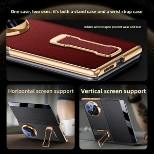 เคสโทรศัพท์ที่ใช้ร่วมกับ Huawei Mate X6/X5 ได้, สายคล้องข้อมือแบบหมุนได้รุ่นใหม่, เคสแบบพลิกแม่เหล็ก, เคสโทรศัพท์แบบพับได้ของ Huawei - Product Image 2