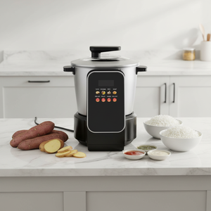 Máquina Automática para Hacer Fufu, Antiadherente, Fácil de Usar, Procesador de Alimentos Tradicional Africano, Máquina Eléctrica para Triturar Fufu para Uso Doméstico - Product Image 3