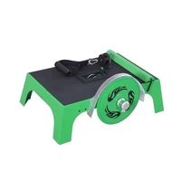 DINUO Flywheel Trainer, machine d'entraînement de force à inertie, 3 options de volants, charge maximale 150 kg, équipement de fitness pour la maison et la salle de sport