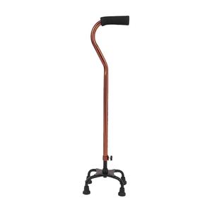 Canne à quatre pieds en alliage d'aluminium, réglable de 67,5 à 93 cm, légère, pour personnes âgées, pour la marche et le soutien - Product Image 4