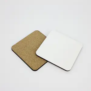 Hot Selling Warmte Overdracht Afdrukken Sublimatie Blanks Coaster Custom Printing Ronde Vierkante Vorm Sublimatie Achtbaan