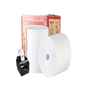 Rollo de papel térmico directo de fábrica de productos de venta caliente 80Mm 57Mm para cajas registradoras Pos y recibos de cajero automático - Product Image 2