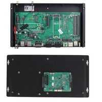 Mini Ordenador Industrial In-t-el I5 1235U, 2 COM RS232/485, 10 GPIO, 2 HDMI, 2 LAN, Entrada de CC de 9-36 V, Compatible con Win 11/10 Pro, PC sin Ventilador