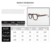 Lunettes pour hommes anti-lumière bleue, monture en acétate, verres transparents, de marque, pour ordinateur, rondes