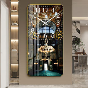 Modern Art Deco <strong>Wall</strong> Clock Fashionable Islamic <strong>Decor</strong> Mural Print <strong>Hanging</strong> for Home Hotel Space for Muslim Architecture <strong>Decor</strong> - Product Image 5